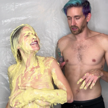 Slimed Models: Eliza Vs. Drew: Co-Ed WAM With Unknown Outcome
