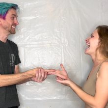 Slimed Models: Eliza Vs. Drew: Co-Ed WAM With Unknown Outcome