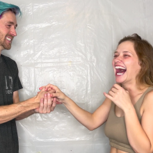 Slimed Models: Eliza Vs. Drew: Co-Ed WAM With Unknown Outcome