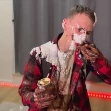 Your Wet Cat: Total Humiliation and Messy Nutella and Pies