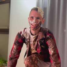 Your Wet Cat: Total Humiliation and Messy Nutella and Pies