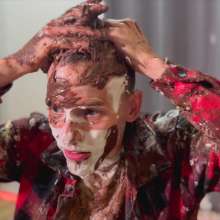 Your Wet Cat: Total Humiliation and Messy Nutella and Pies
