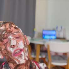 Your Wet Cat: Total Humiliation and Messy Nutella and Pies