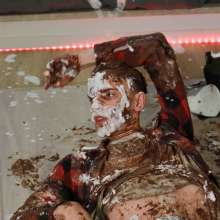 Your Wet Cat: Total Humiliation and Messy Nutella and Pies