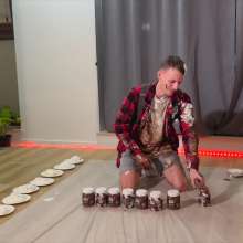 Your Wet Cat: Total Humiliation and Messy Nutella and Pies