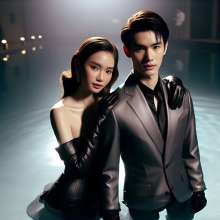 Lavette: Couples in Formal Attire- Wetlook and Messy!