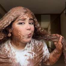 Wam Bagheera Studio: Welcome Dannie!  Messy Nutella Hair Treatment