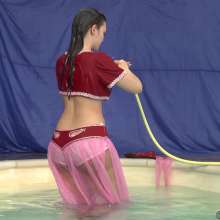 wamtec: Wetlook Cosplay Wet Genie