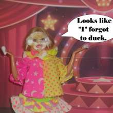 Twilight Man: The Diminutive Divas:  Clownin' Around