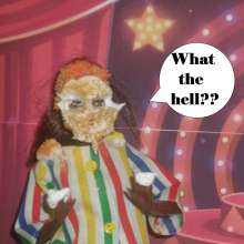 Twilight Man: The Diminutive Divas:  Clownin' Around