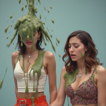 wammypinupart: slimed in conversation