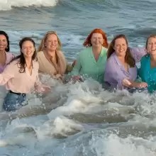 soakher: Jeans in the ocean