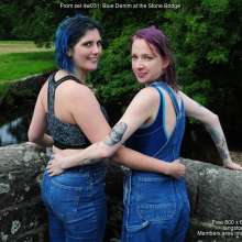 DungeonMasterOne: Maude and Charity go for a fully-clothed swim in the river!
