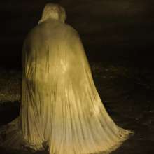 Swamp Angel: 89 Part2 Bold Mud Long Latex Skirt and Long Cape Hooded
