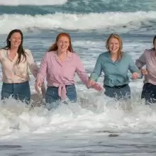 soakher: Jeans in the ocean