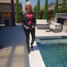 WetlookFashion: Angel Gets Wet in All PLeather