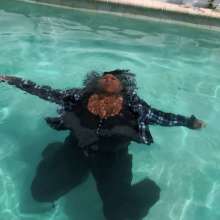 gsdwetlook: A Quick Dip in the Pool, Fully-clothed Video/photo Set