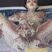 RevSlymsford: Brigitte's Hot Wank While Being Covered In Creamed Corn