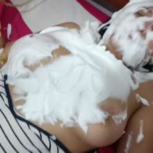 JohnWam: Candy Tied, Pied and Fucked