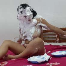 JohnWam: Candy Tied, Pied and Fucked
