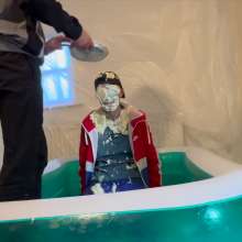Chav Boy Messy Mark: Colourful Tracksuit Gets Trashed with Food and Slime