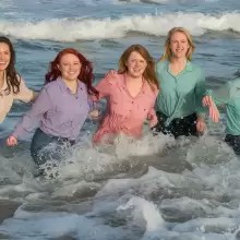 soakher: Jeans in the ocean