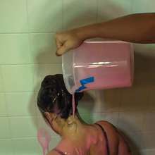 princesslavender: Double Slimed!  In My Lingerie