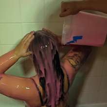princesslavender: Double Slimed!  In My Lingerie