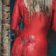 eileenvogel: W468 Eileen with queenofhell catsuit wetlook