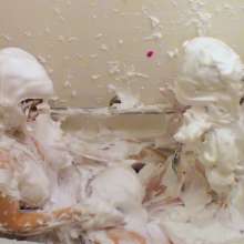 Slime Sirens: Explosive Shaving Cream Filled Balloons in the Tub!