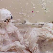Slime Sirens: Explosive Shaving Cream Filled Balloons in the Tub!