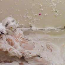 Slime Sirens: Explosive Shaving Cream Filled Balloons in the Tub!