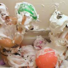 Slime Sirens: Explosive Shaving Cream Filled Balloons in the Tub!