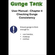 RevSlymsford: Faerie, Gameshow Host, Gunged When Inspecting Gungetank