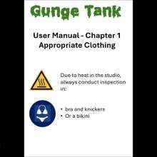 RevSlymsford: Faerie, Gameshow Host, Gunged When Inspecting Gungetank