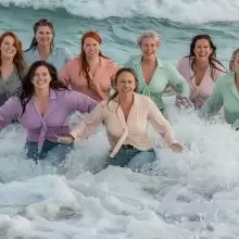 soakher: Jeans in the ocean