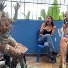 RevSlymsford: Francesca Tricks Suzy + Irina Into Getting Slimed