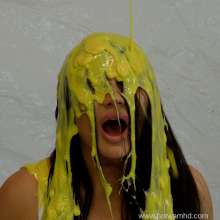 HotWamHD: Gabriella in Custard Lingerie Bondage at Hotwamhd