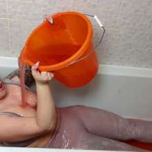 KaciePrincessofWAMclips: Gym Slime Bath