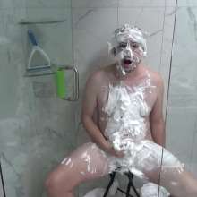 mhop: If You Can Catch Me Shaving  Foamed and  Slimed