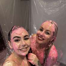 messykacie_james: 2 Girl customs Today!