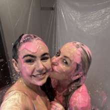 messykacie_james: 2 Girl customs Today!