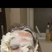 Galactico91: My wife gets pied part 3!