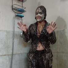 Ready2Wam Studio: Karla Goes Wet after Arguing with Monica and Get Messy