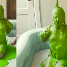 Slime Genesis: Kayden Plays with Herself in All Kinds of Mess