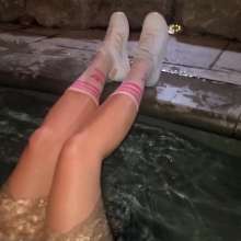 Wet Orchid: Late Night Swim in My White Party Club Clothes