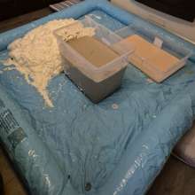 HusbandOffFeetchest3r: Epic Mess: Foam, Clay, and Custard Madness!