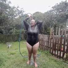 Darkabyss445: Mud, Water and Hairwashing Fiasco