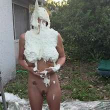 Slimed Models: New Model Bianca Slimed for the First Time!