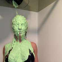 Slimed Models: New Model Jenny Slimed for the First Time